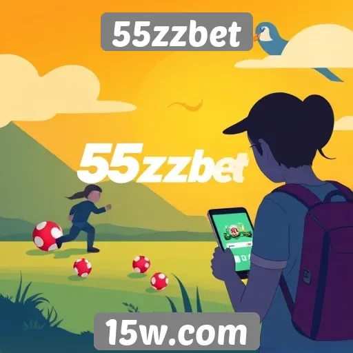 Experiência móvel no site 55zzbet