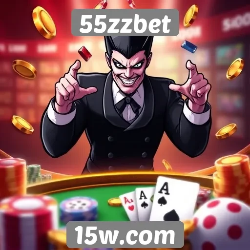 55zzbet oferece variedade em jogos de cassino online